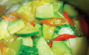 Pumpkin Hot Pepper — Chinese dish at Pokhara Chinese Restaurant
